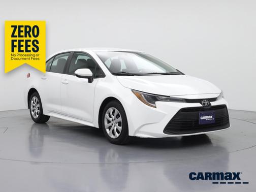 White 2024 Toyota Corolla LE