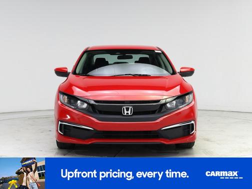 Red 2021 Honda Civic LX
