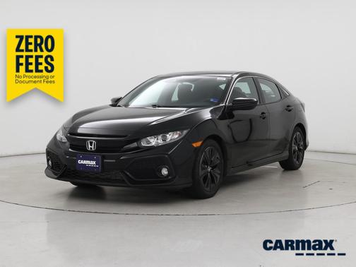 Black 2019 Honda Civic EX