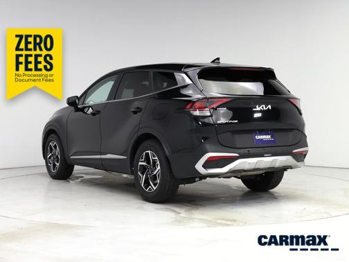 Black 2025 Kia Sportage LX