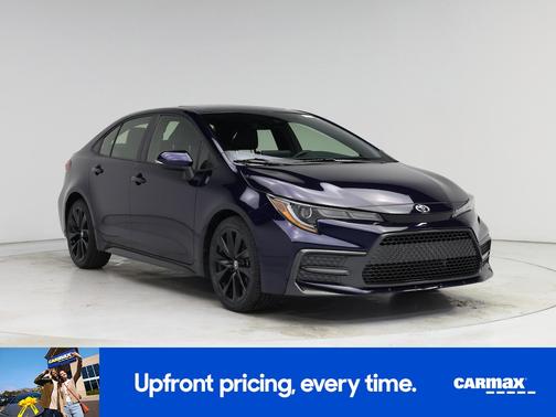 Blue 2021 Toyota Corolla XSE