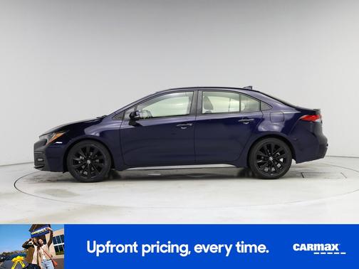 Blue 2021 Toyota Corolla XSE