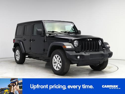 Black 2023 Jeep Wrangler Unlimited Sport S