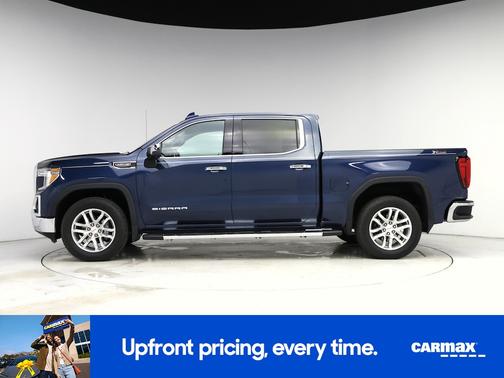 Blue 2021 GMC Sierra 1500 SLT