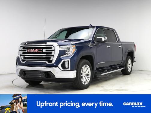 Blue 2021 GMC Sierra 1500 SLT