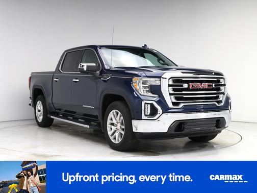 Blue 2021 GMC Sierra 1500 SLT