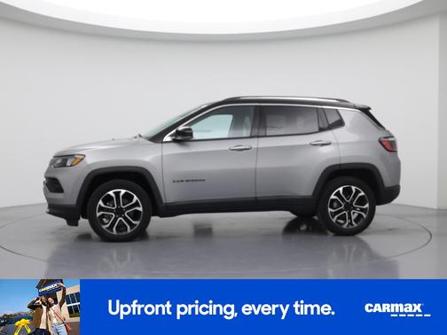 Silver 2022 Jeep Compass Limited