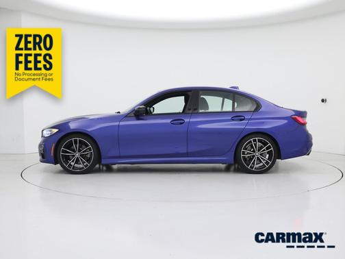 Blue 2021 BMW 330 I