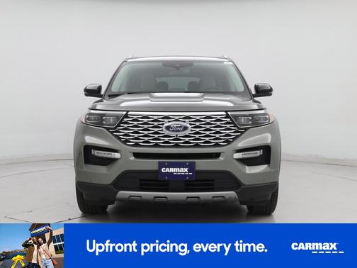 Green 2020 Ford Explorer Platinum