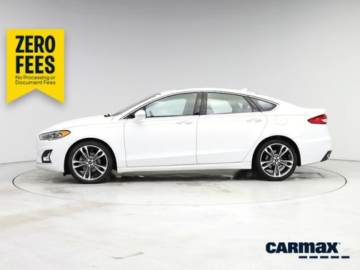White 2020 Ford Fusion Titanium
