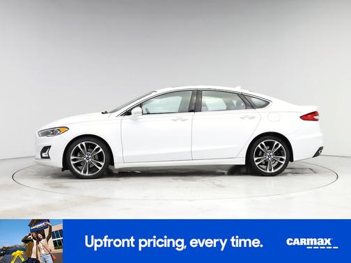 White 2020 Ford Fusion Titanium