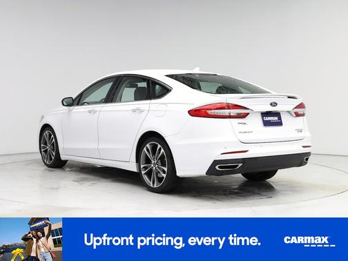White 2020 Ford Fusion Titanium