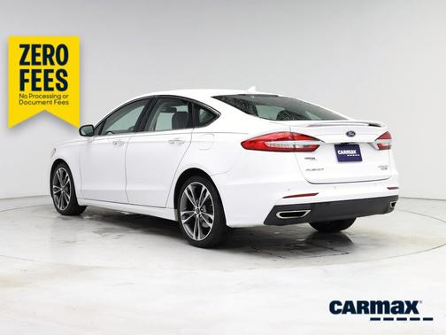 White 2020 Ford Fusion Titanium