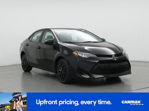 Black 2017 Toyota Corolla LE