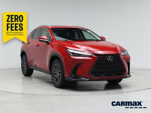 Red 2022 Lexus NX 350 Premium