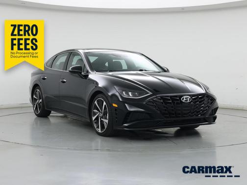 Black 2023 Hyundai SONATA SEL Plus