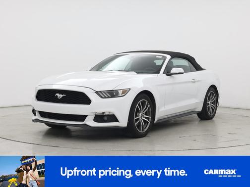 White 2016 Ford Mustang Ecoboost Premium