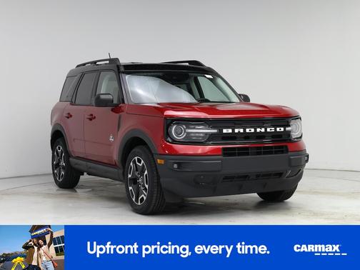 Red 2021 Ford Bronco Sport Outer Banks