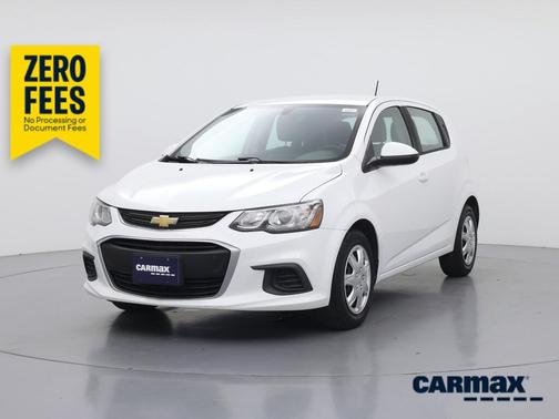 White 2017 Chevrolet Sonic LT