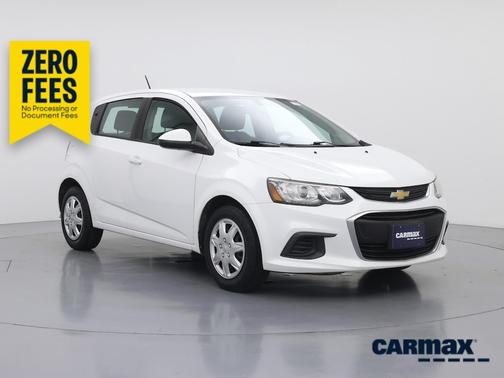 White 2017 Chevrolet Sonic LT