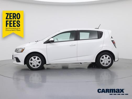 White 2017 Chevrolet Sonic LT