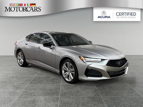 Lunar Silver Metallic 2023 Acura TLX