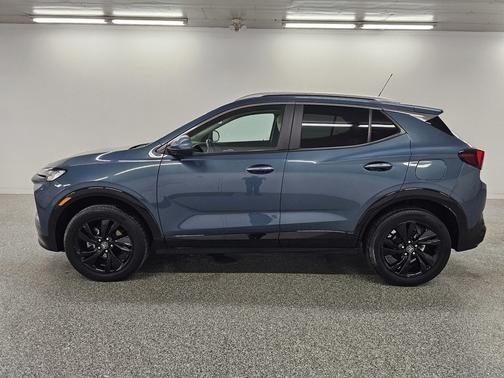 Ocean Blue Metallic 2024 Buick Encore GX Sport Touring