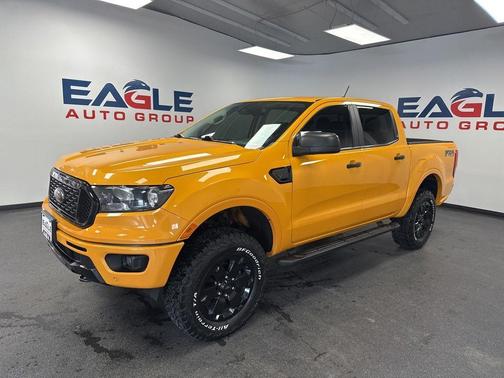 Orange 2021 Ford Ranger
