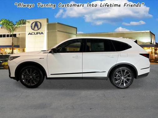 Platinum White Pearl 2026 Acura MDX A-SPEC