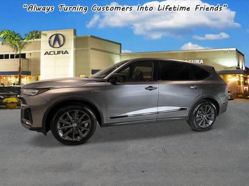Liquid Carbon Metallic 2026 Acura MDX A-SPEC