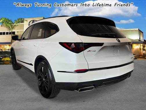 Platinum White Pearl 2026 Acura MDX A-SPEC Advance Package