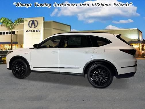 Platinum White Pearl 2026 Acura MDX A-SPEC Advance Package