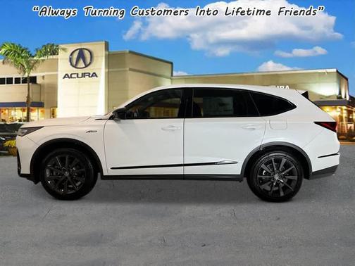 Platinum White Pearl 2026 Acura MDX A-SPEC