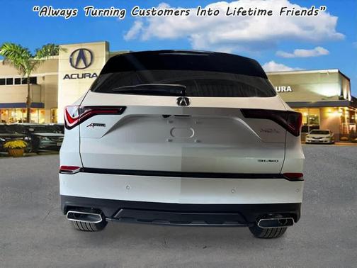 Platinum White Pearl 2026 Acura MDX A-SPEC Advance Package