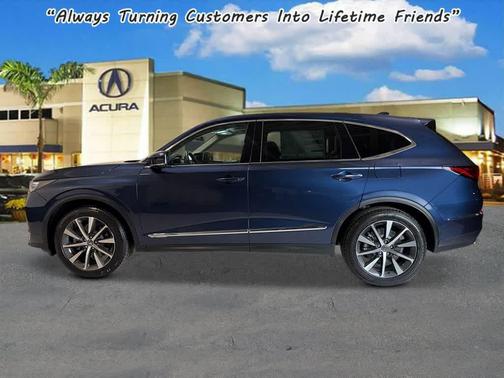 Canyon River Blue Metallic 2026 Acura MDX Technology Package