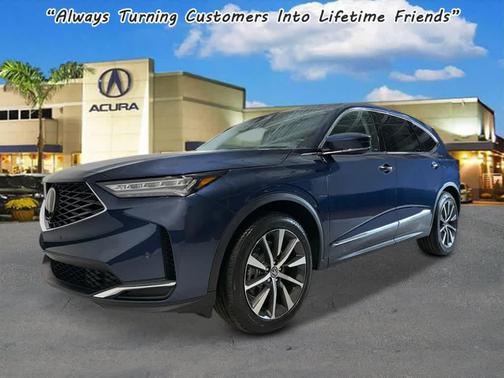 Canyon River Blue Metallic 2026 Acura MDX Technology Package