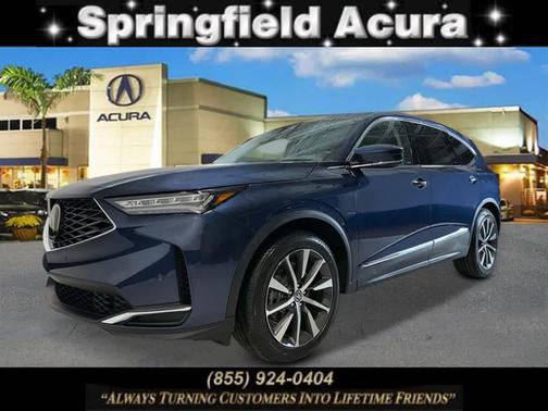 Canyon River Blue Metallic 2026 Acura MDX Technology Package