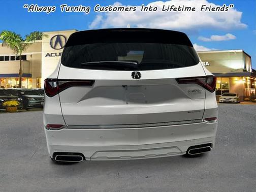 Platinum White Pearl 2026 Acura MDX Advance Package