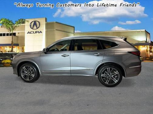 Liquid Carbon Metallic 2026 Acura MDX Advance Package