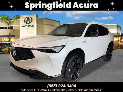 Platinum White Pearl 2026 Acura ADX w/A-Spec Advance Package