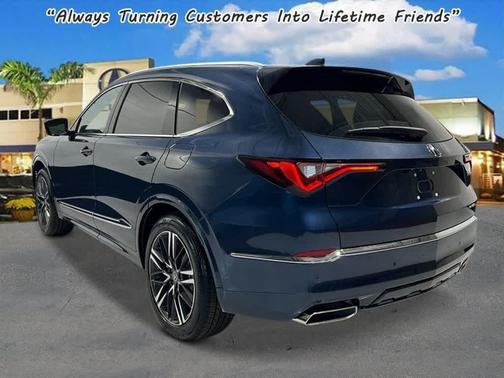 Canyon River Blue Metallic 2026 Acura MDX Advance Package