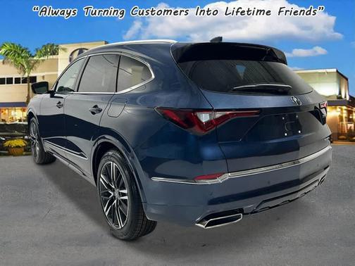 Canyon River Blue Metallic 2026 Acura MDX Advance Package