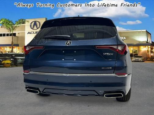 Canyon River Blue Metallic 2026 Acura MDX Advance Package