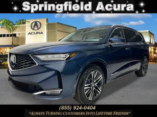 Canyon River Blue Metallic 2026 Acura MDX Advance Package
