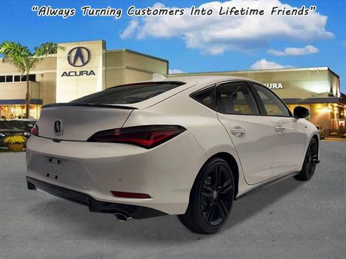 Platinum White Pearl 2026 Acura Integra FWD A-Spec with Technology