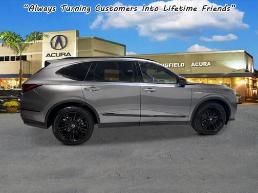 Liquid Carbon Metallic 2026 Acura MDX A-SPEC Advance Package