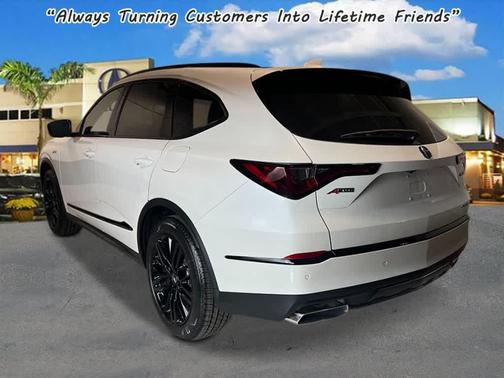 Platinum White Pearl 2026 Acura MDX A-SPEC Advance Package