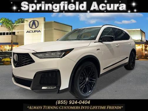 Platinum White Pearl 2026 Acura MDX A-SPEC Advance Package