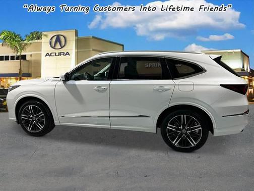 Platinum White Pearl 2026 Acura MDX Advance Package