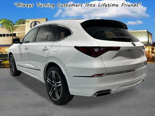 Platinum White Pearl 2026 Acura MDX Advance Package